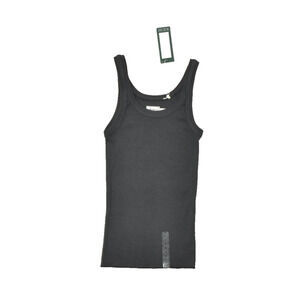 Alpine Design Women's Ribbed Tank Top Midnight Black Gray Size XS Cotton NEW